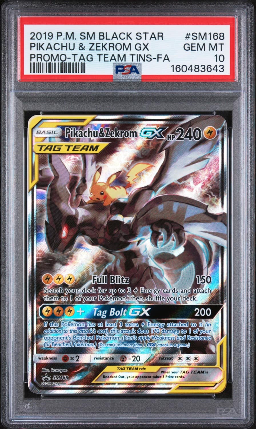Pikachu & Zekrom Gx