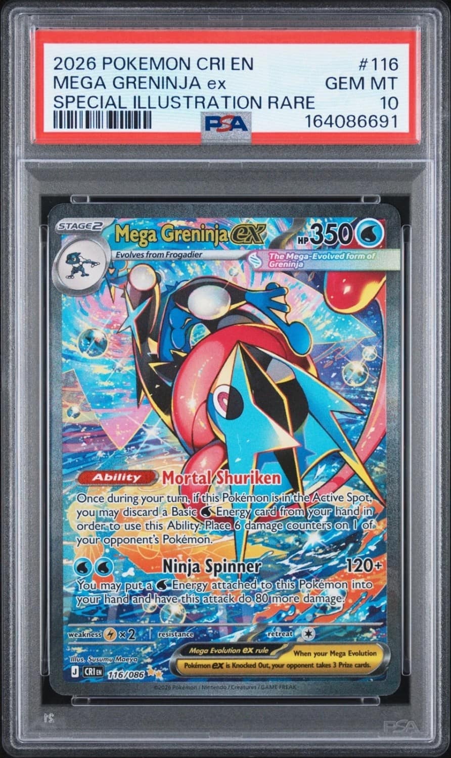Mega Greninja Ex