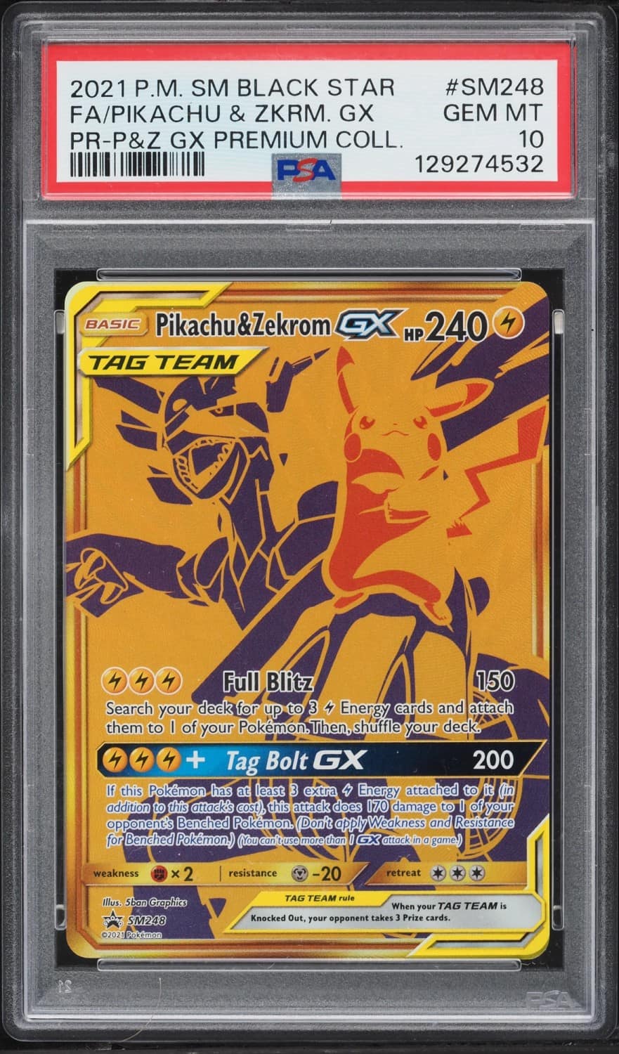 Pikachu & Zekrom Gx