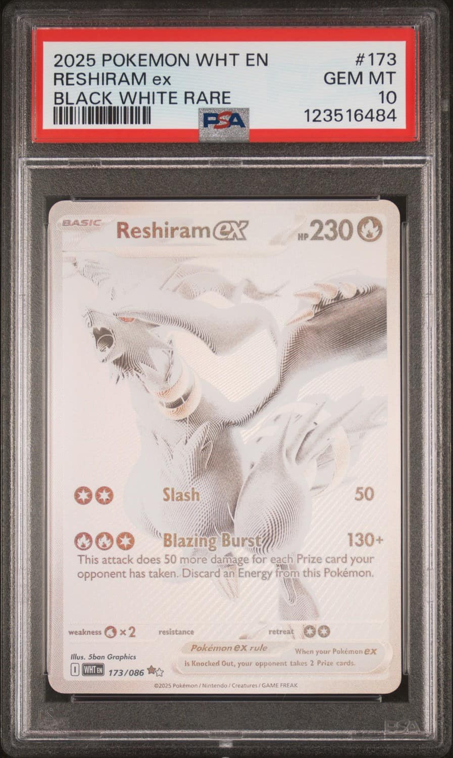 Reshiram Ex