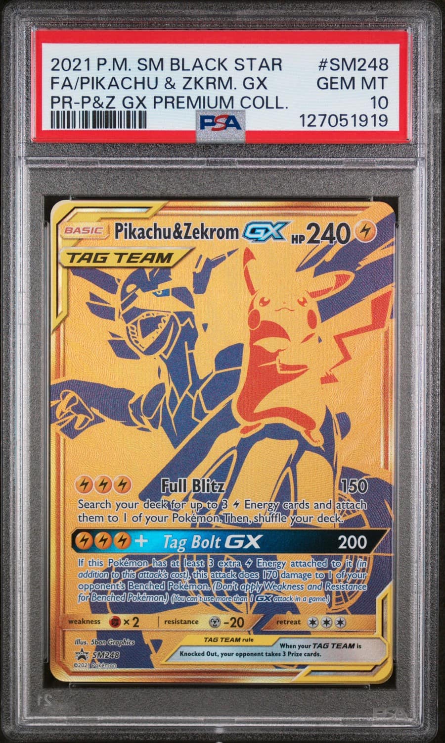 Pikachu & Zekrom Gx
