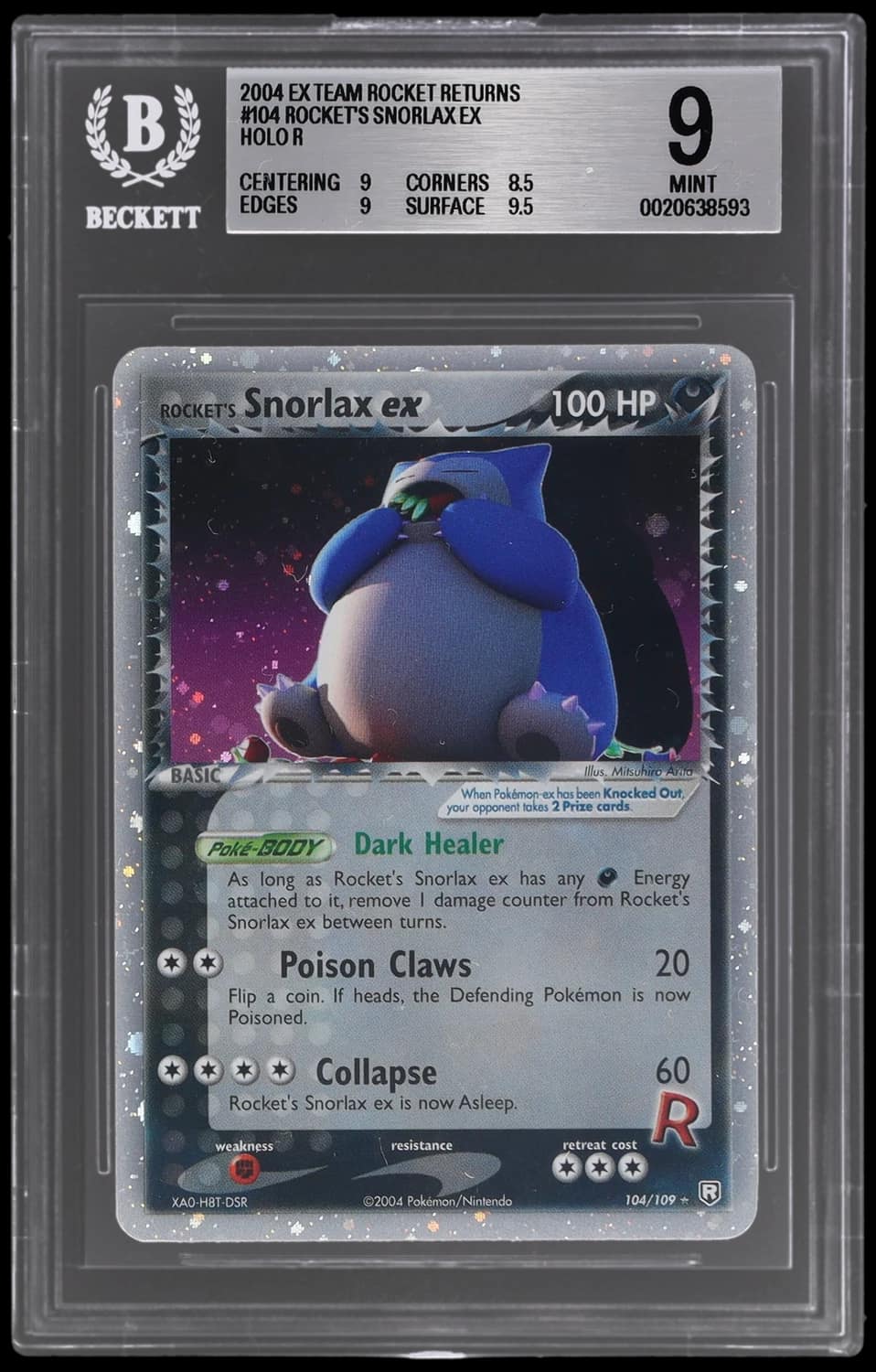 Rocket'S Snorlax Ex