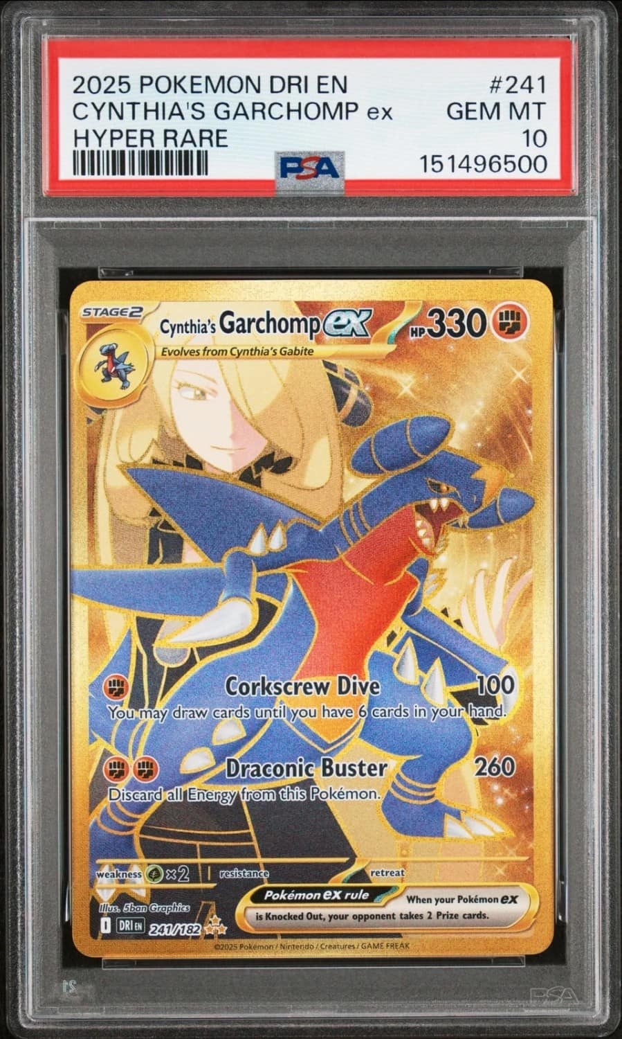 Cynthia'S Garchomp Ex