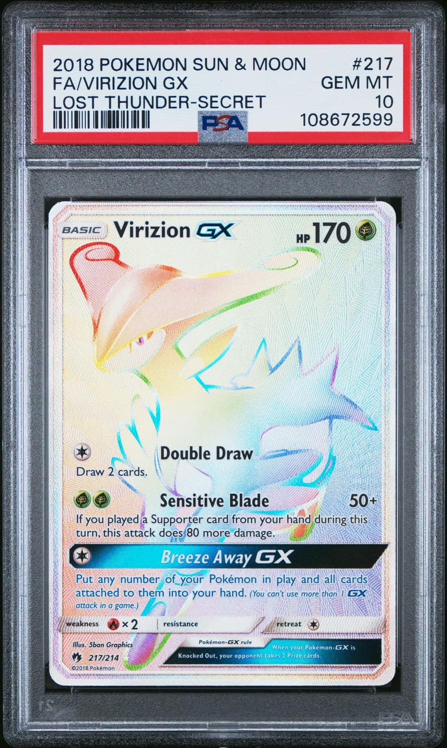 Virizion Gx