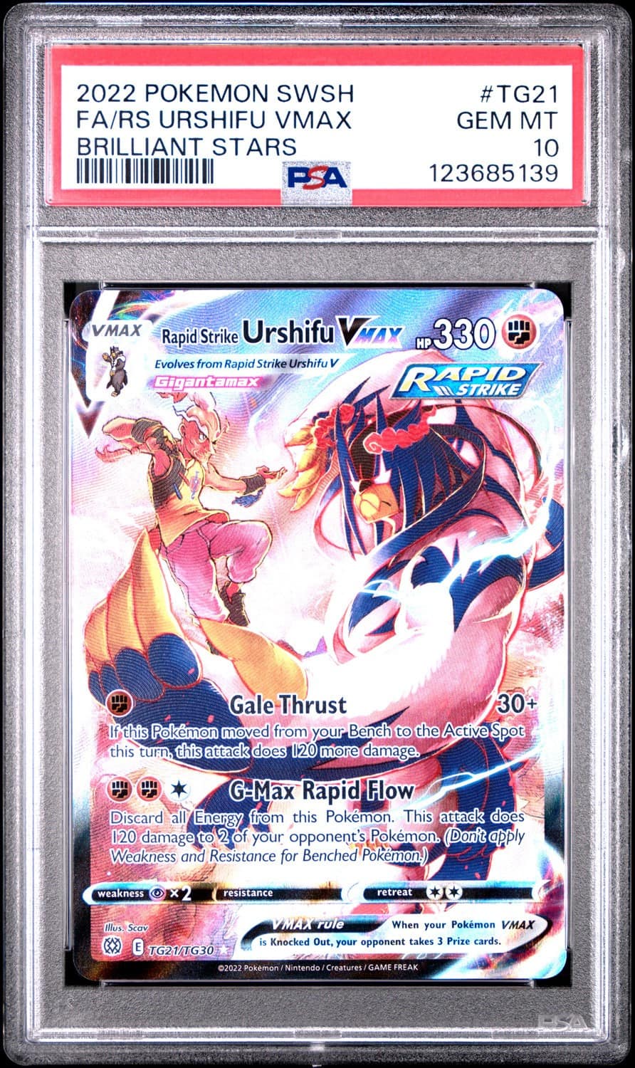 Rapid Strike Urshifu Vmax