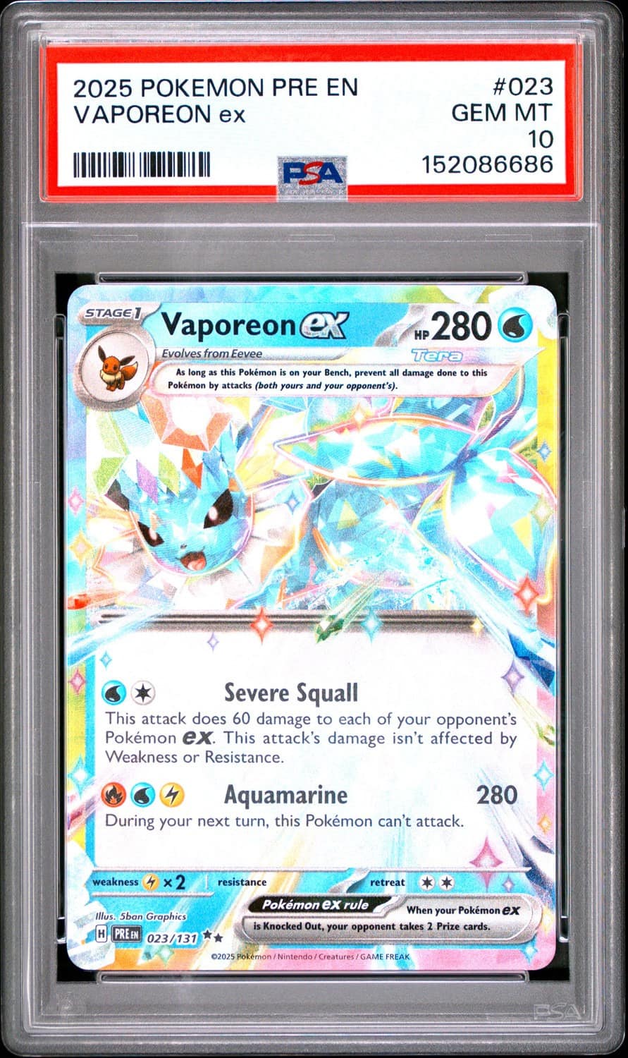 Vaporeon Ex