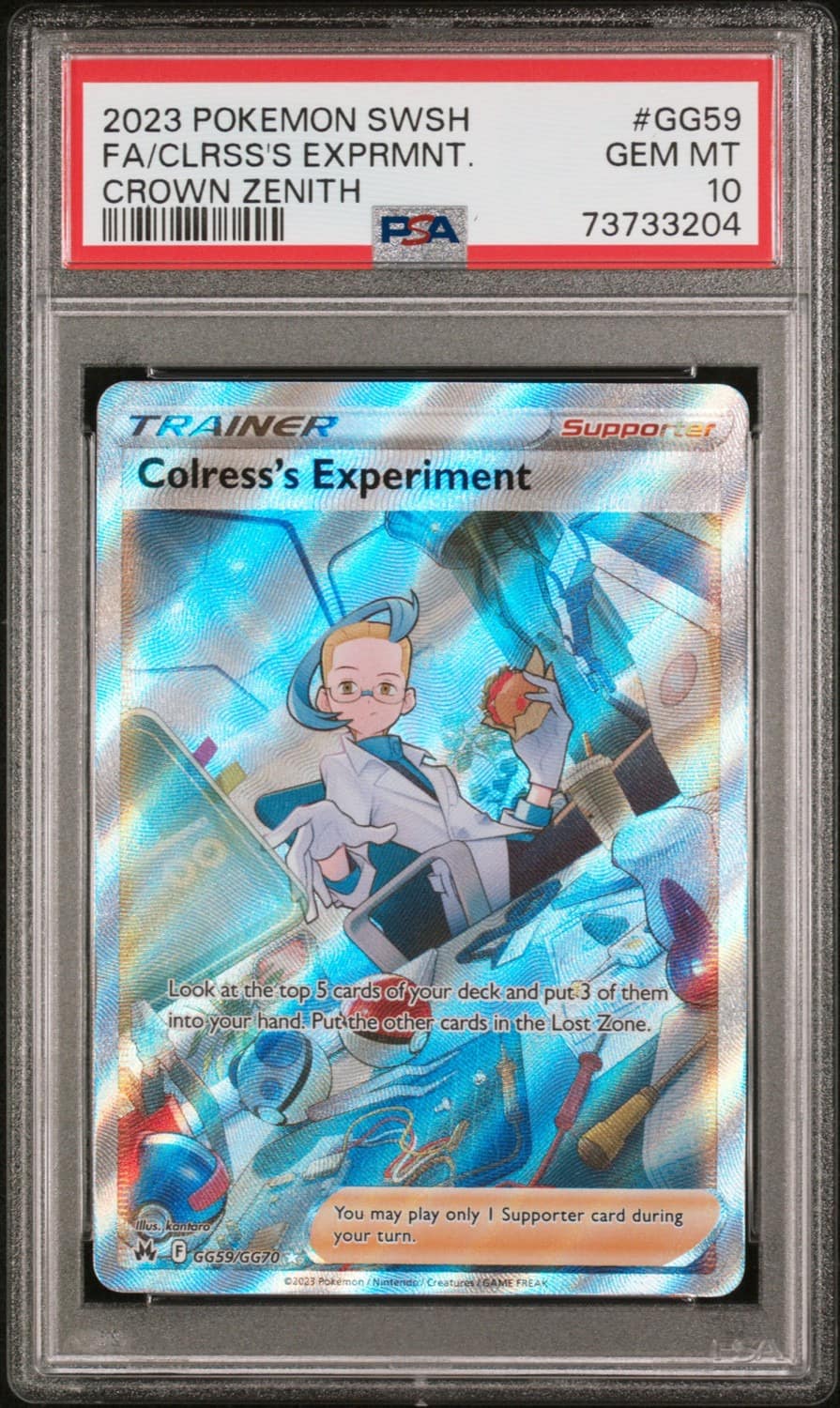 Colress'S Experiment