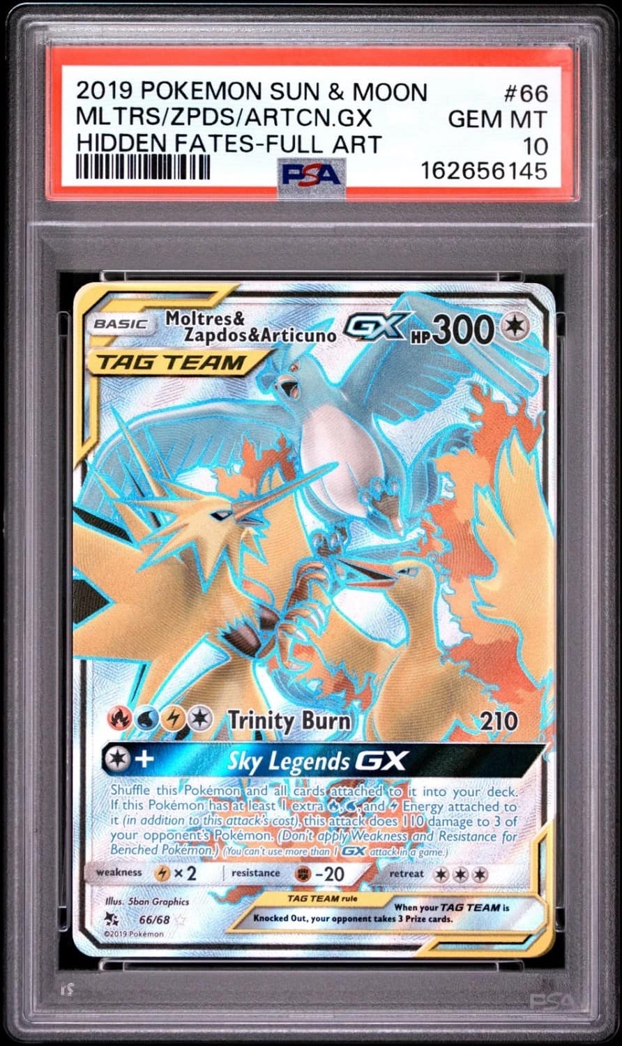 Moltres & Zapdos & Articuno Gx