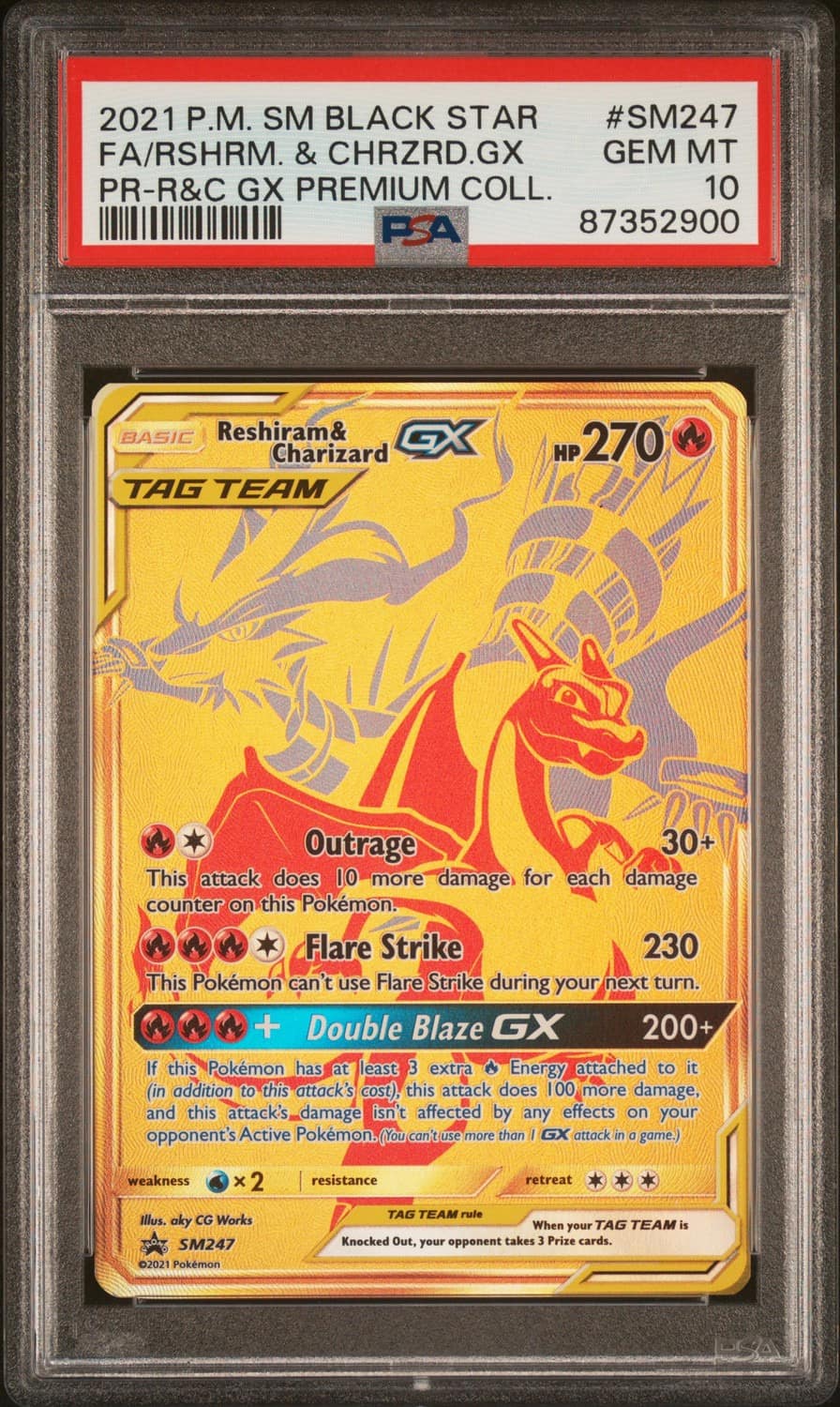 Reshiram & Charizard Gx
