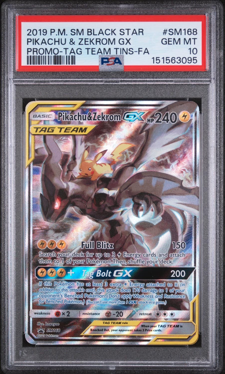 Pikachu & Zekrom Gx