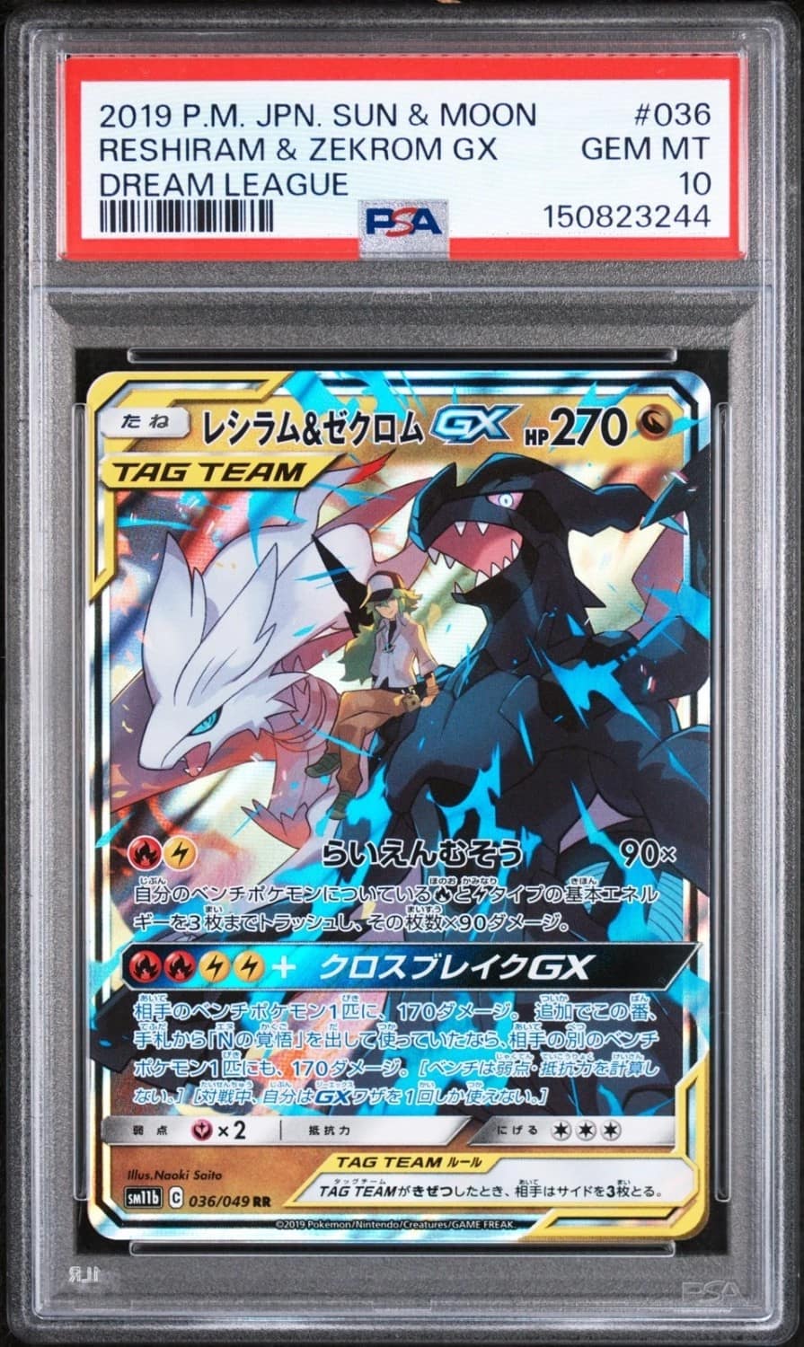 Reshiram & Zekrom Gx