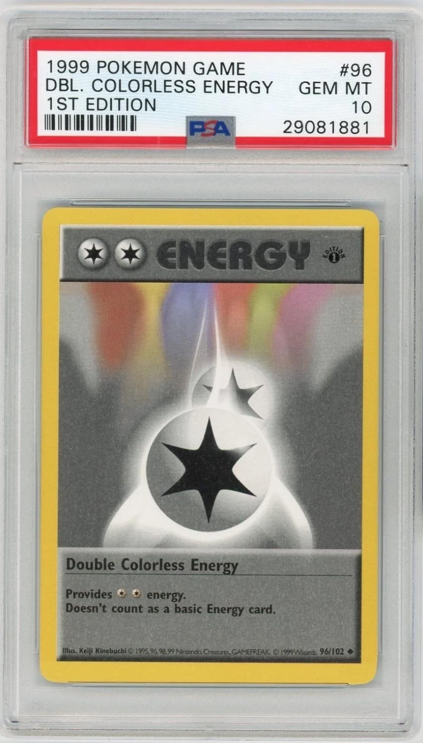 Double Colorless Energy