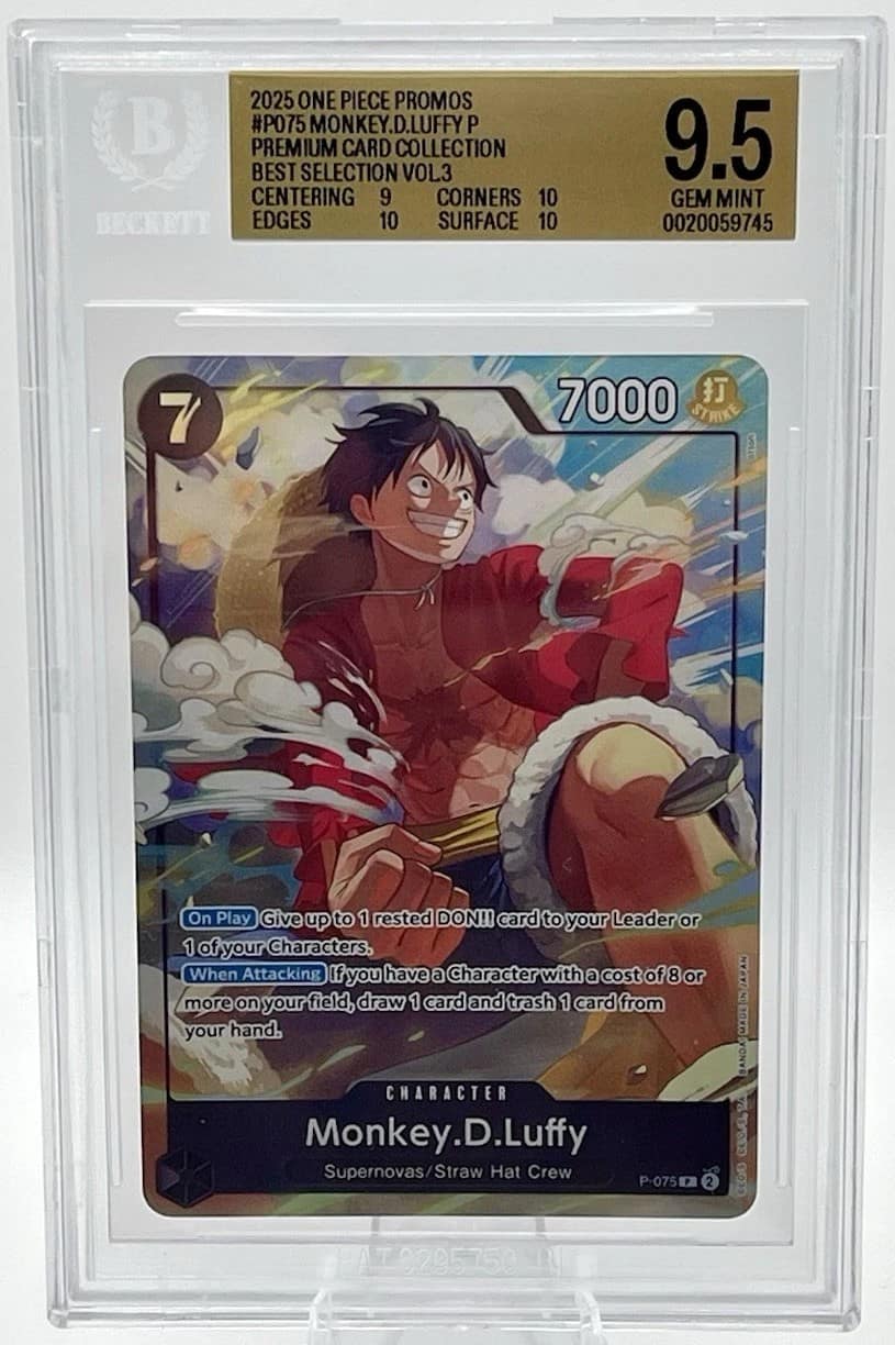 Monkey.d.luffy P/(premium Card Collection -Best Selection Vol.3)