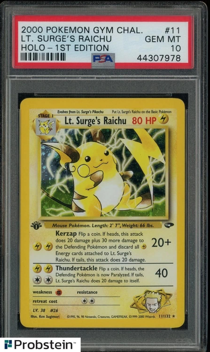 Lt. Surge'S Raichu