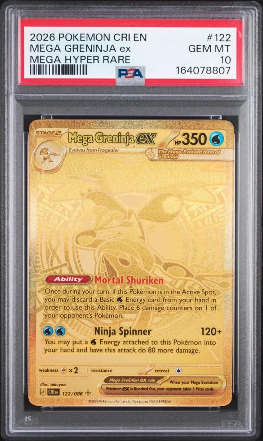 Mega Greninja Ex