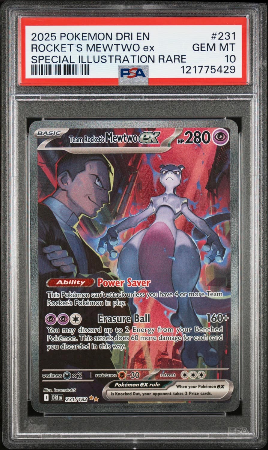 Rocket'S Mewtwo Ex