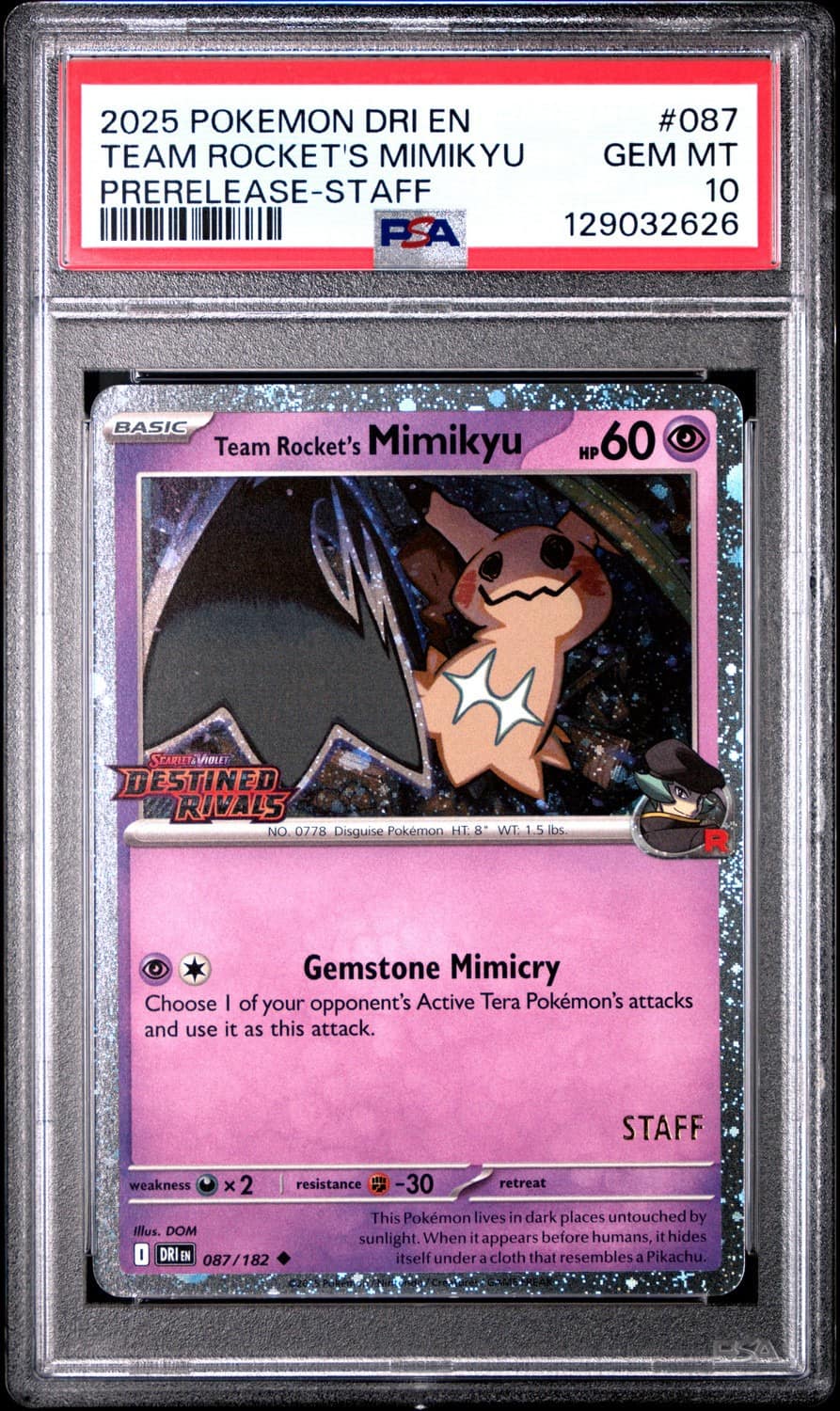 Team Rocket'S Mimikyu