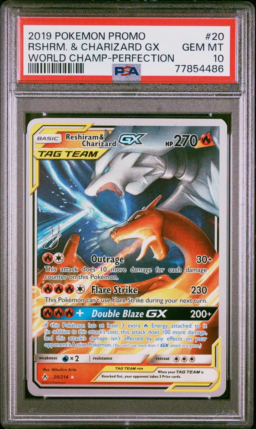 Reshiram & Charizard Gx