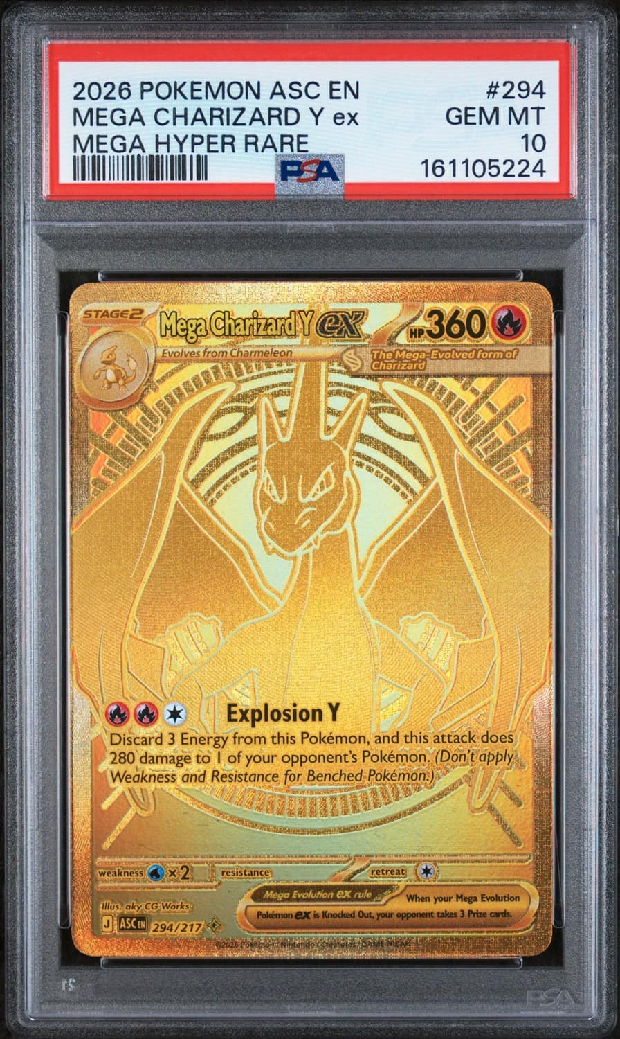 Mega Charizard Y Ex