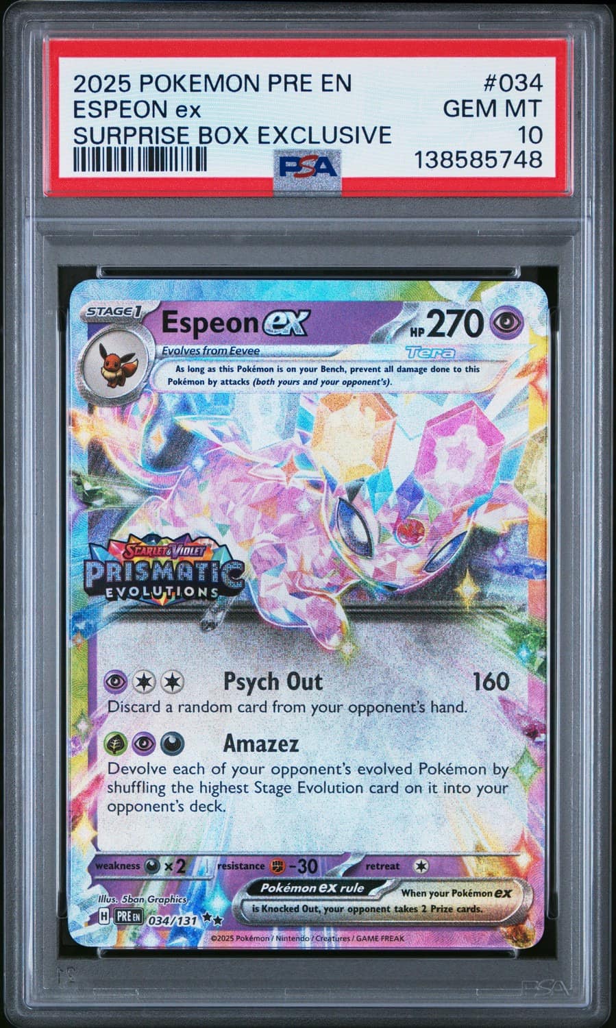Espeon Ex