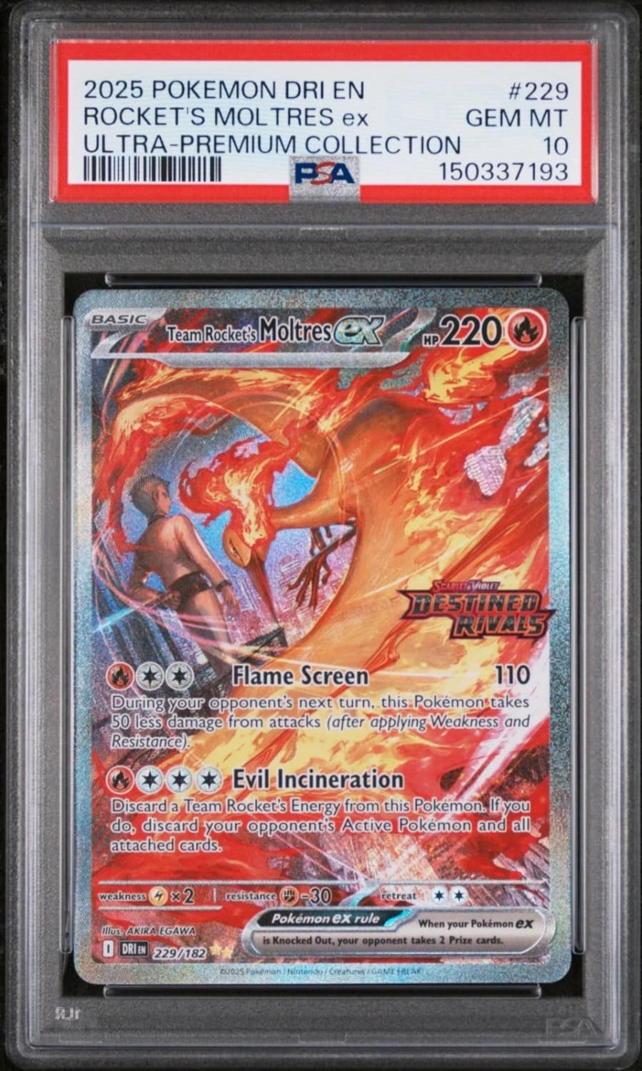 Rocket'S Moltres Ex