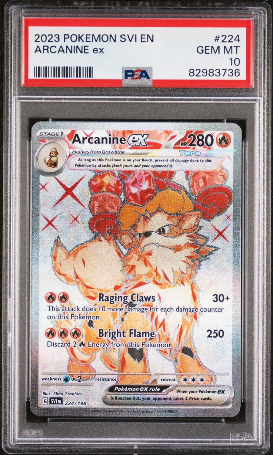 Arcanine Ex