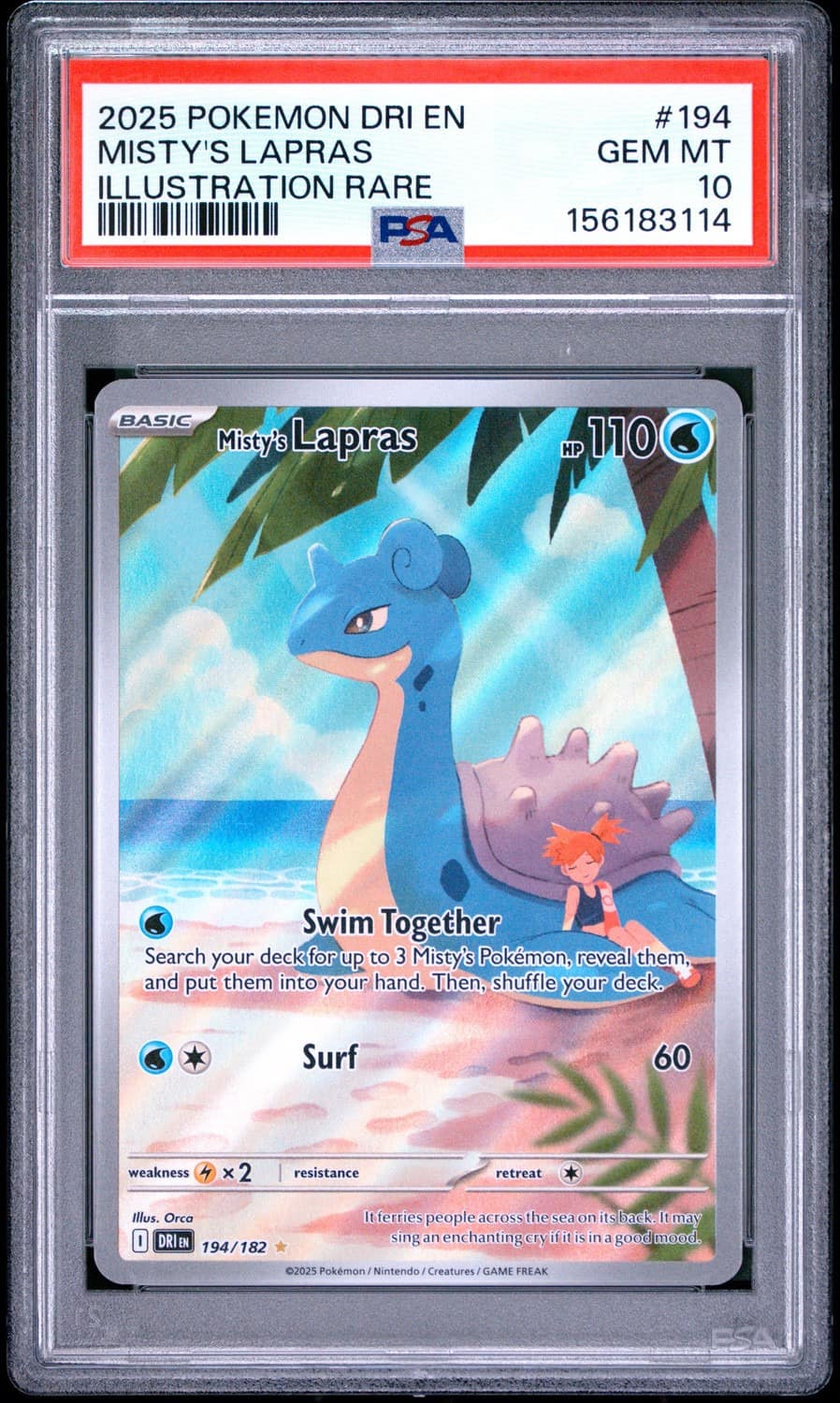 Misty'S Lapras