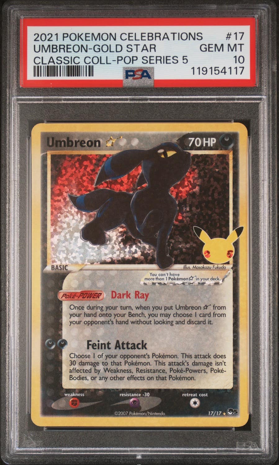 Umbreon-Gold Star