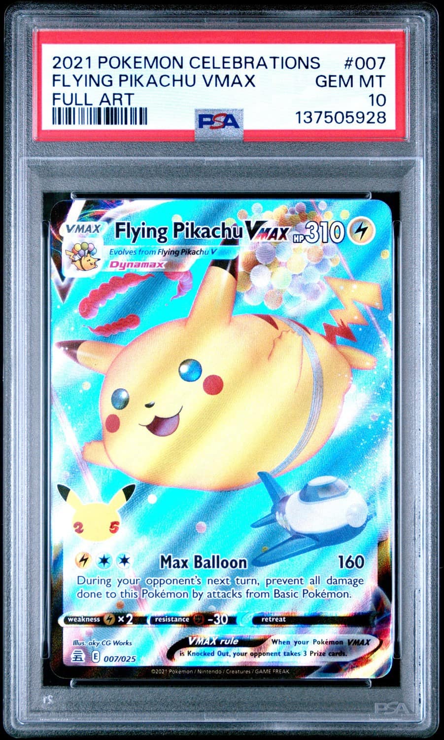 Flying Pikachu Vmax