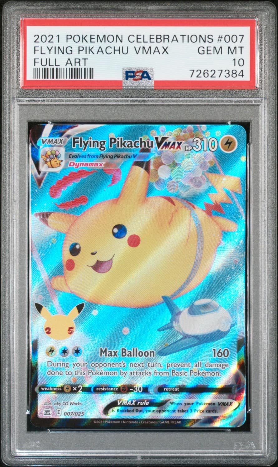 Flying Pikachu Vmax