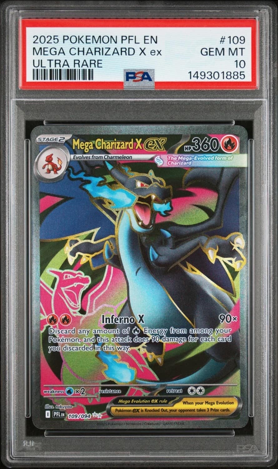 Mega Charizard X Ex