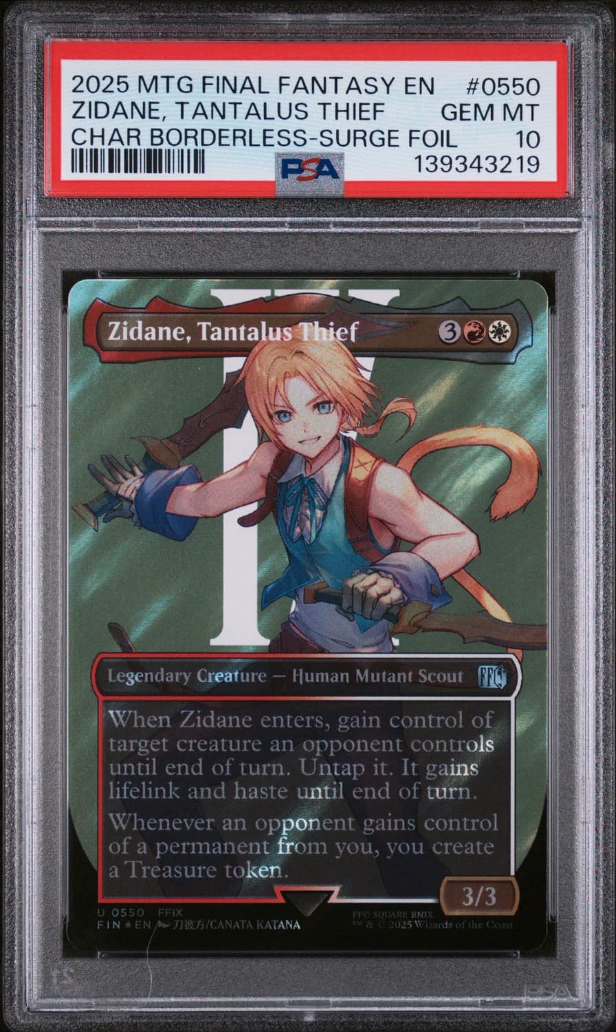 Zidane, Tantalus Thief