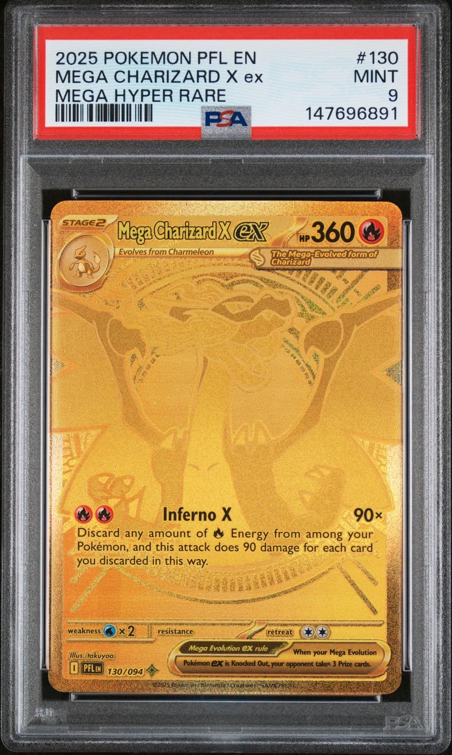 Mega Charizard X Ex