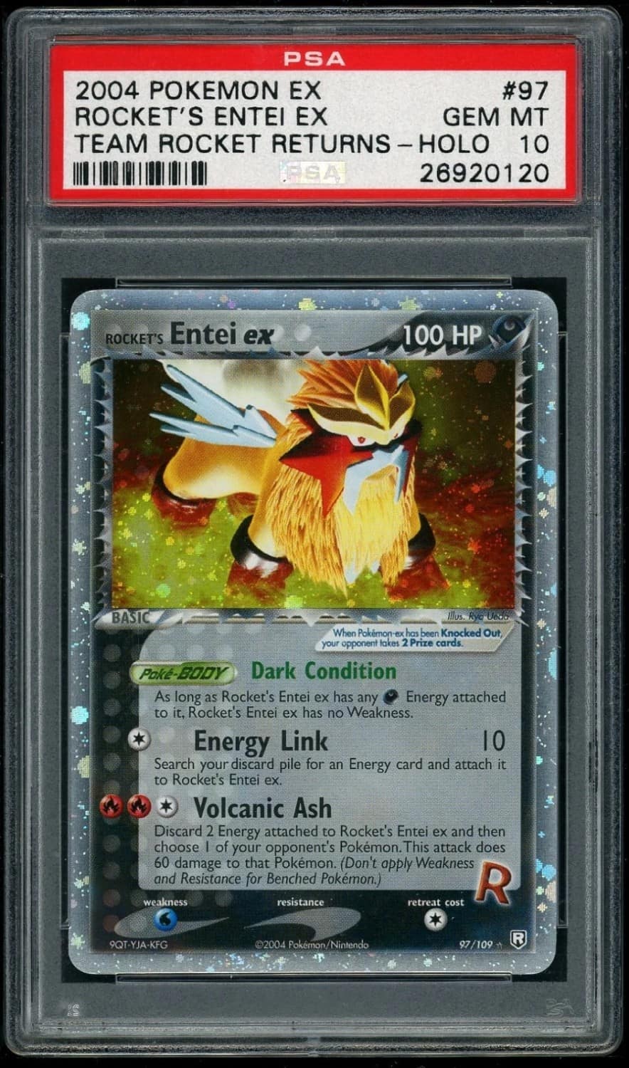Rocket'S Entei Ex