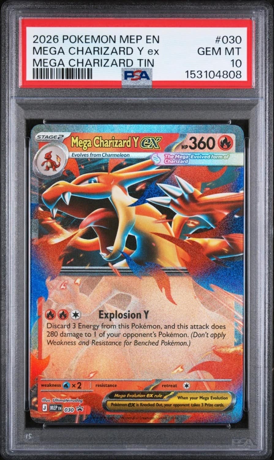 Mega Charizard Y Ex