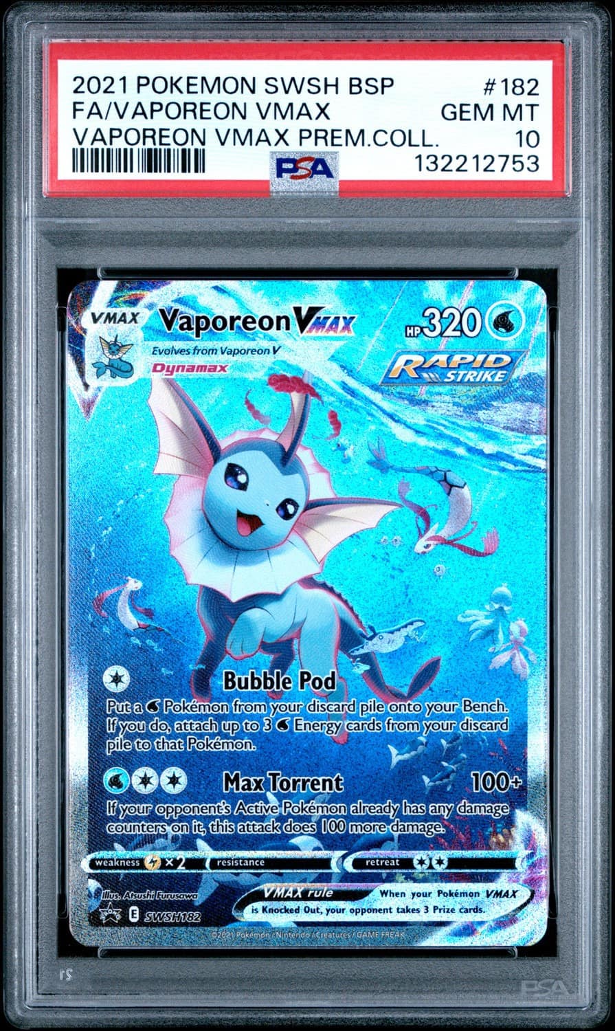 Vaporeon Vmax