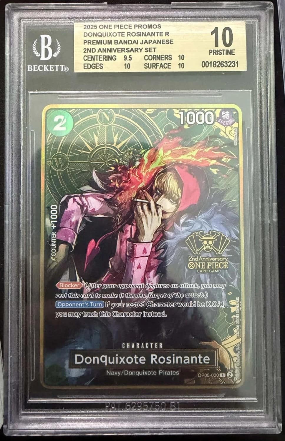 Donquixote Rosinante R/(premium Bandai Japanese 2nd Anniversary Set)