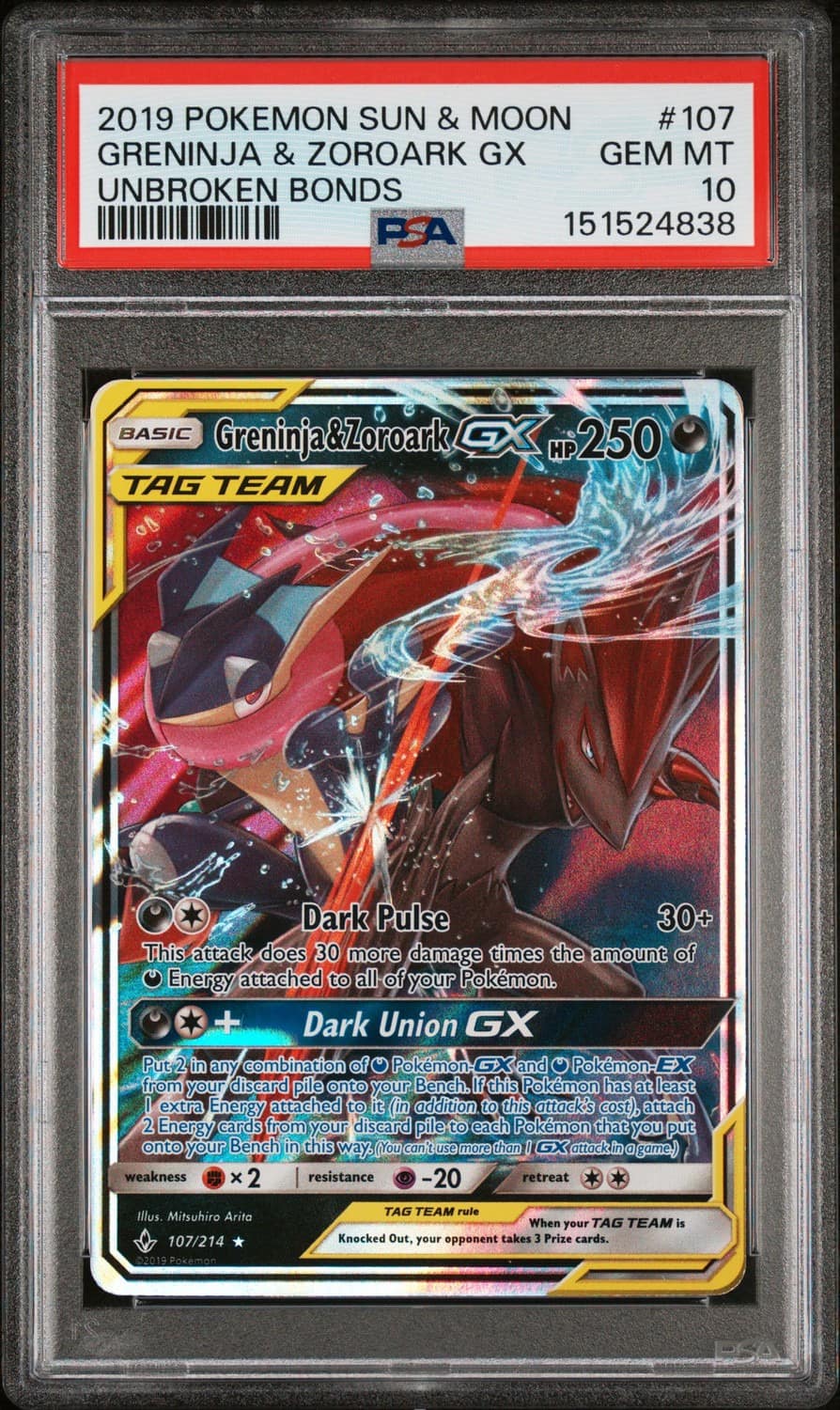 Greninja & Zoroark Gx