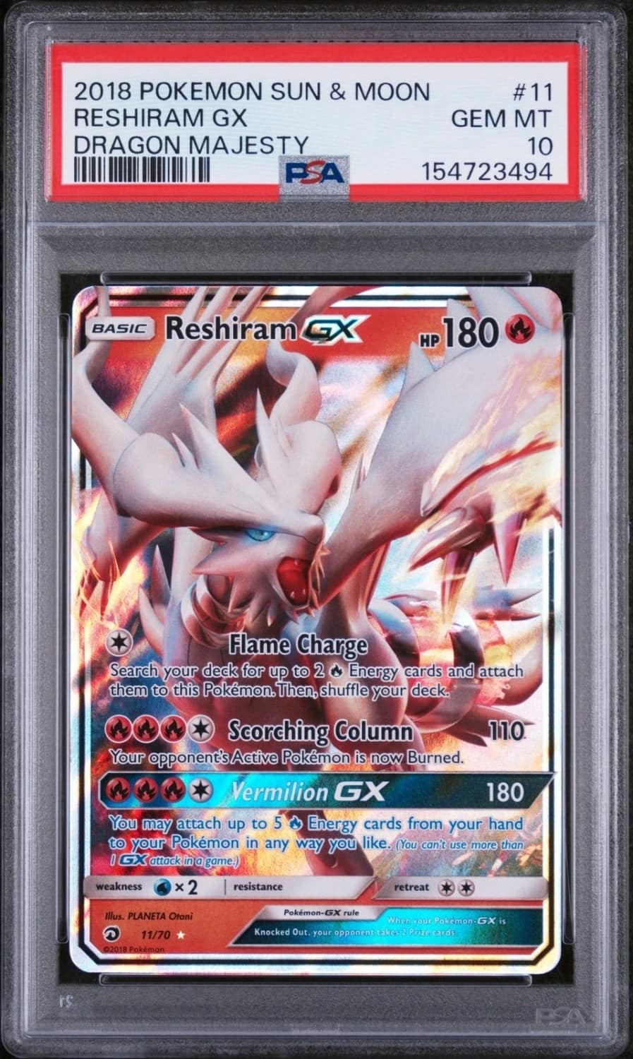 Reshiram Gx