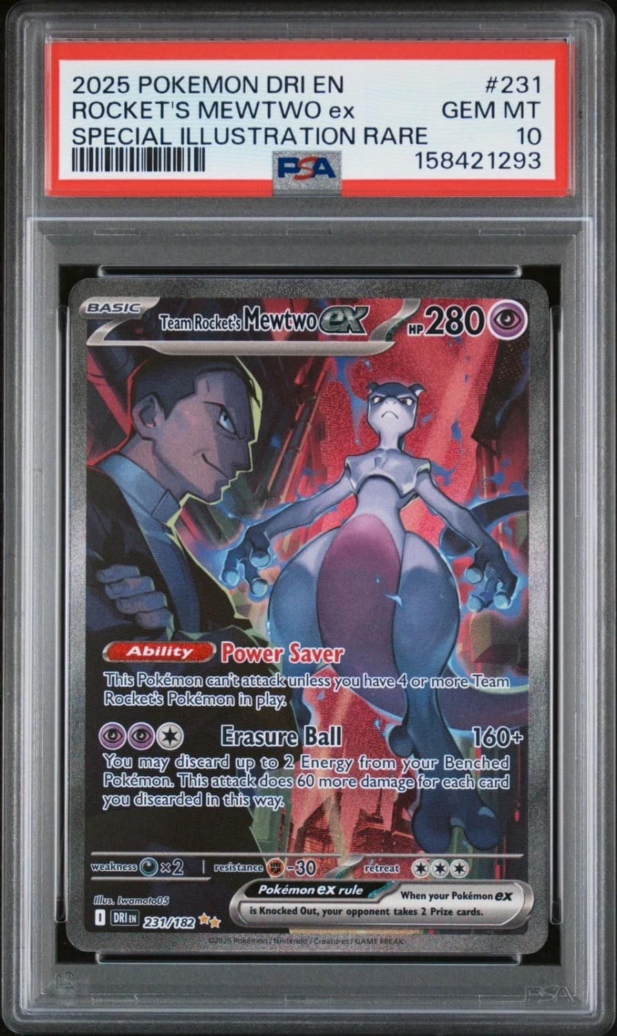 Rocket'S Mewtwo Ex