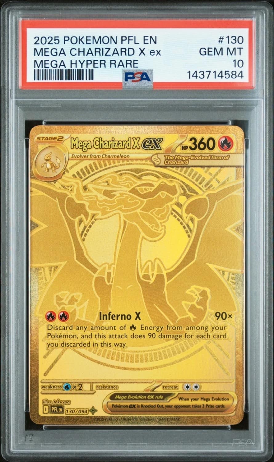 Mega Charizard X Ex