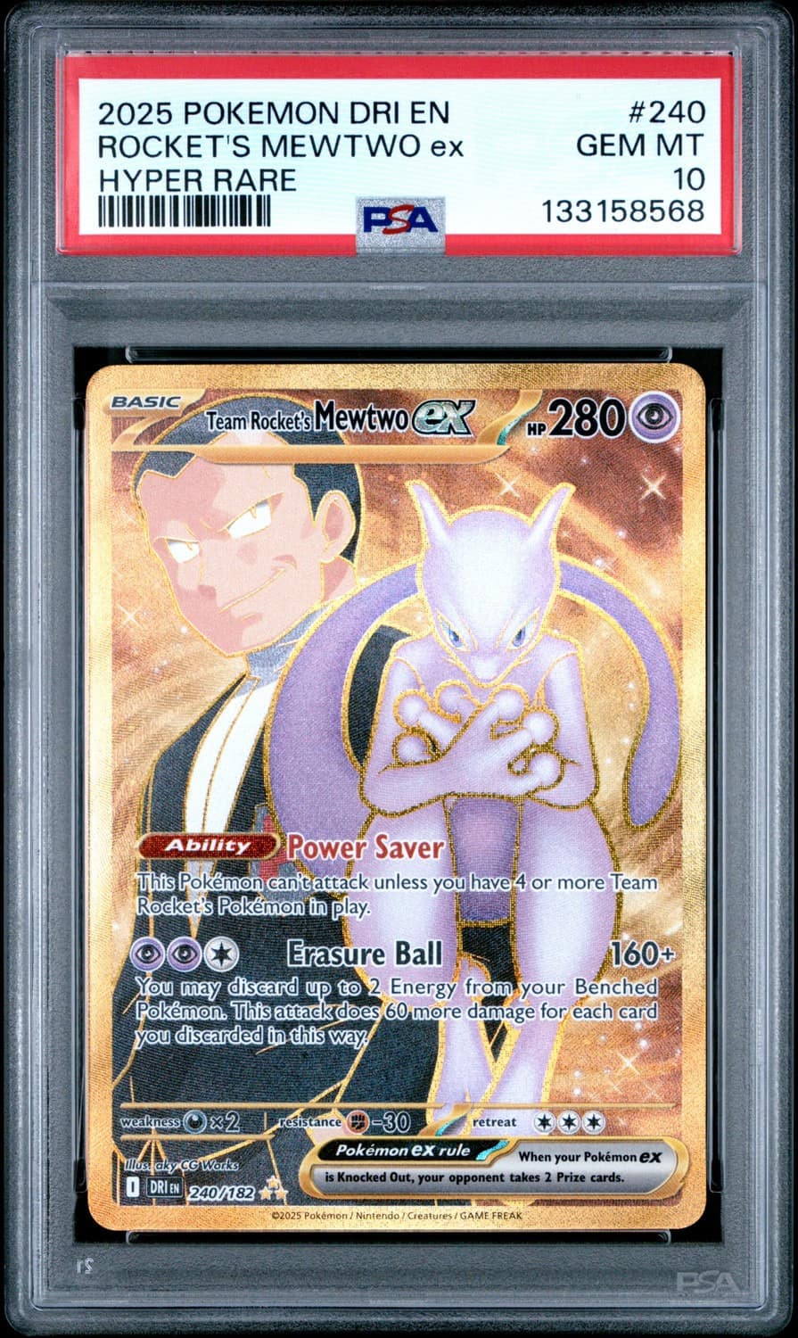 Rocket'S Mewtwo Ex