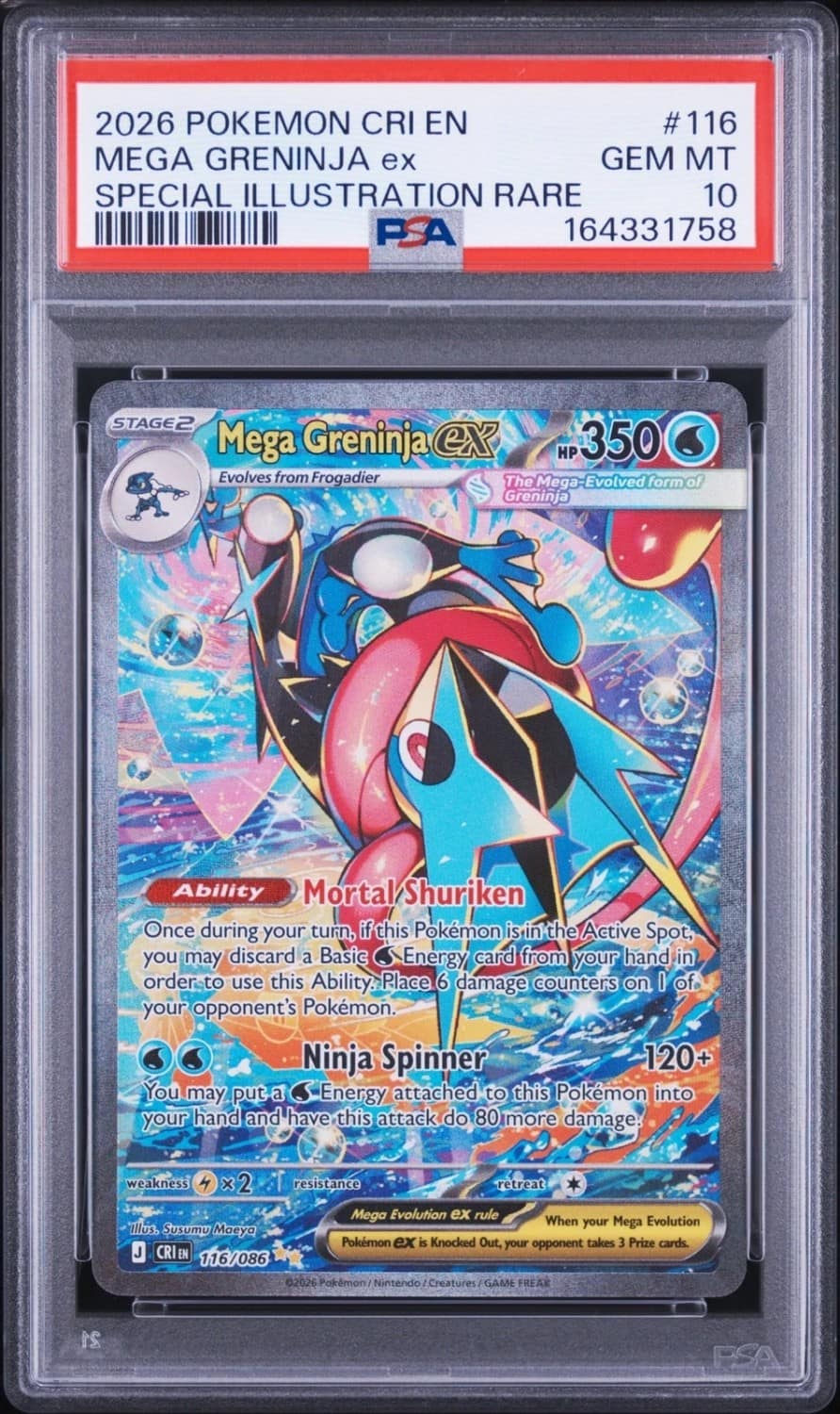 Mega Greninja Ex