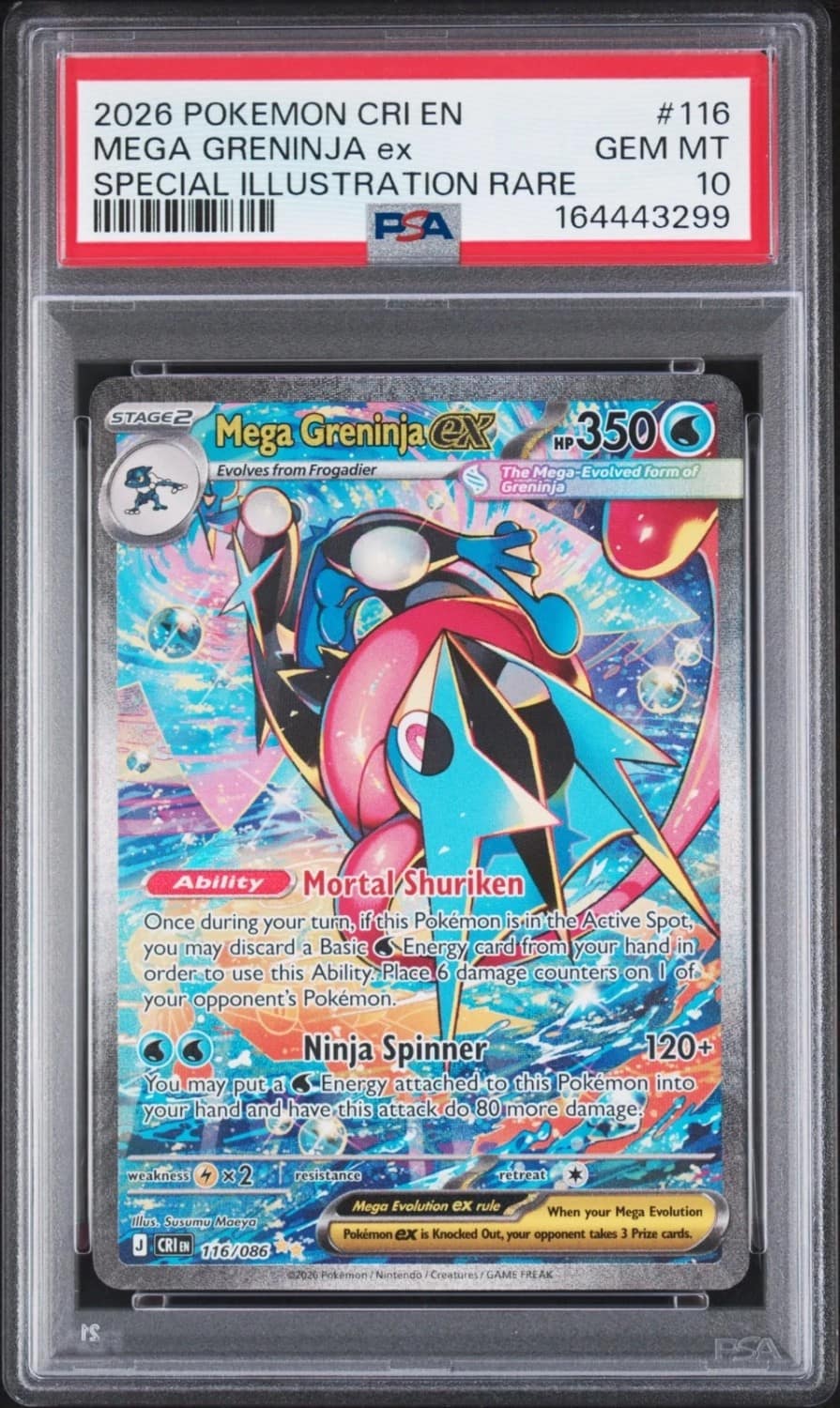 Mega Greninja Ex