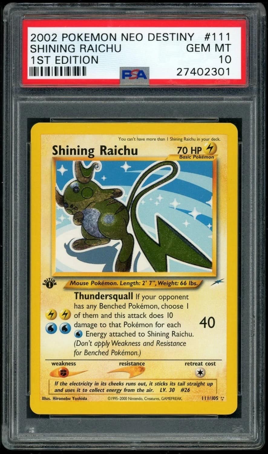 Shining Raichu