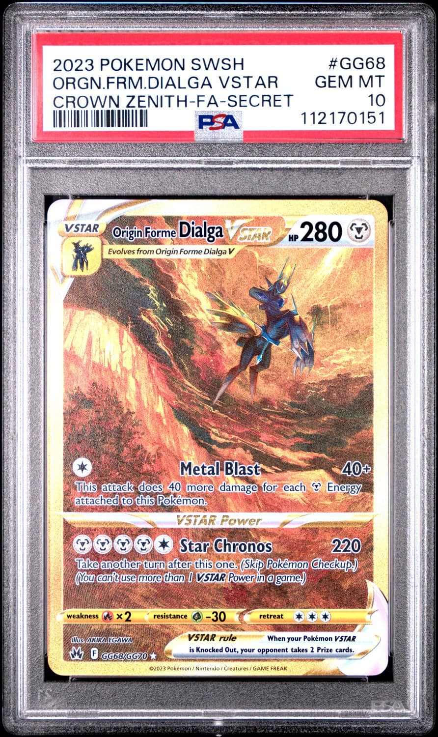 Origin Forme Dialga Vstar