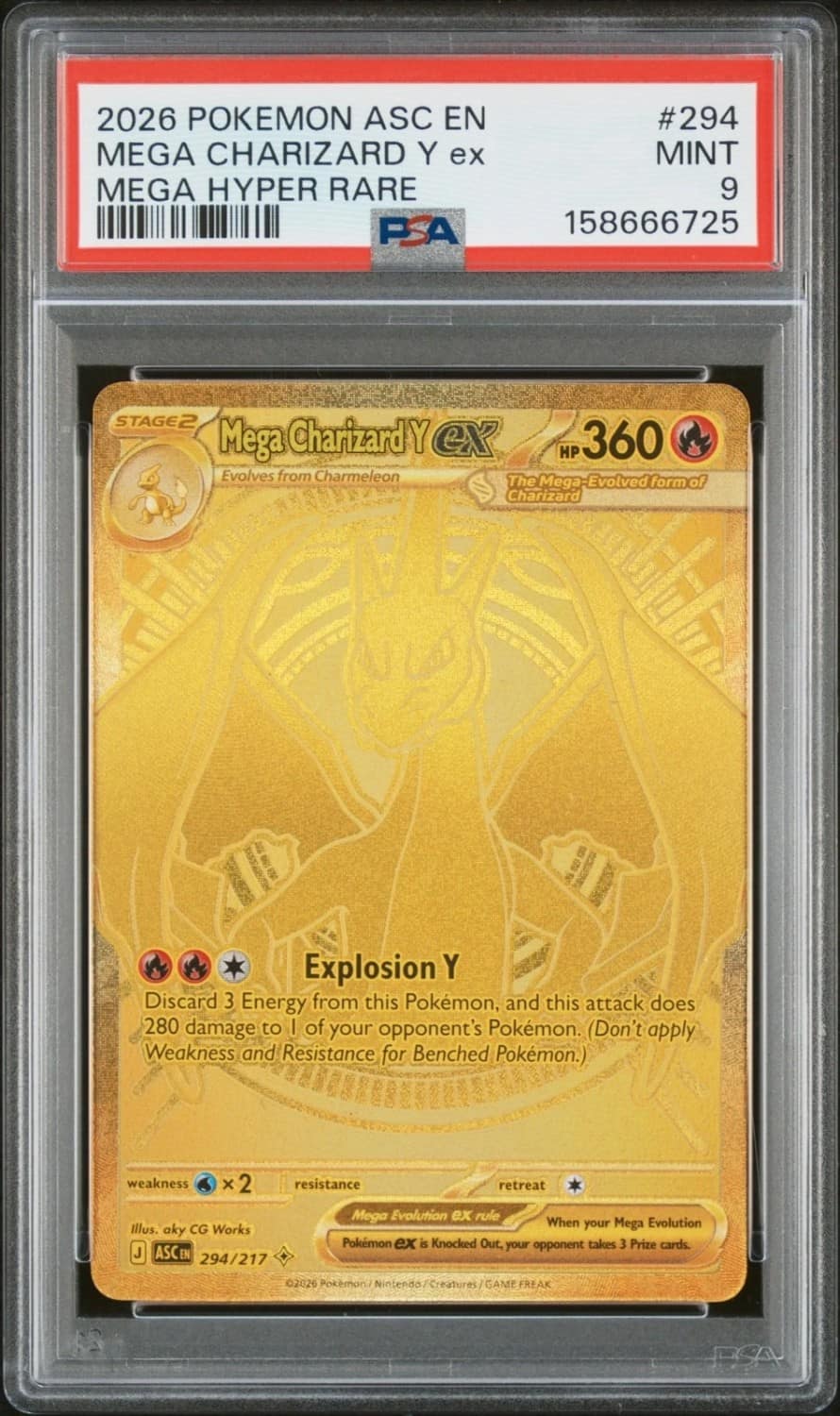 Mega Charizard Y Ex