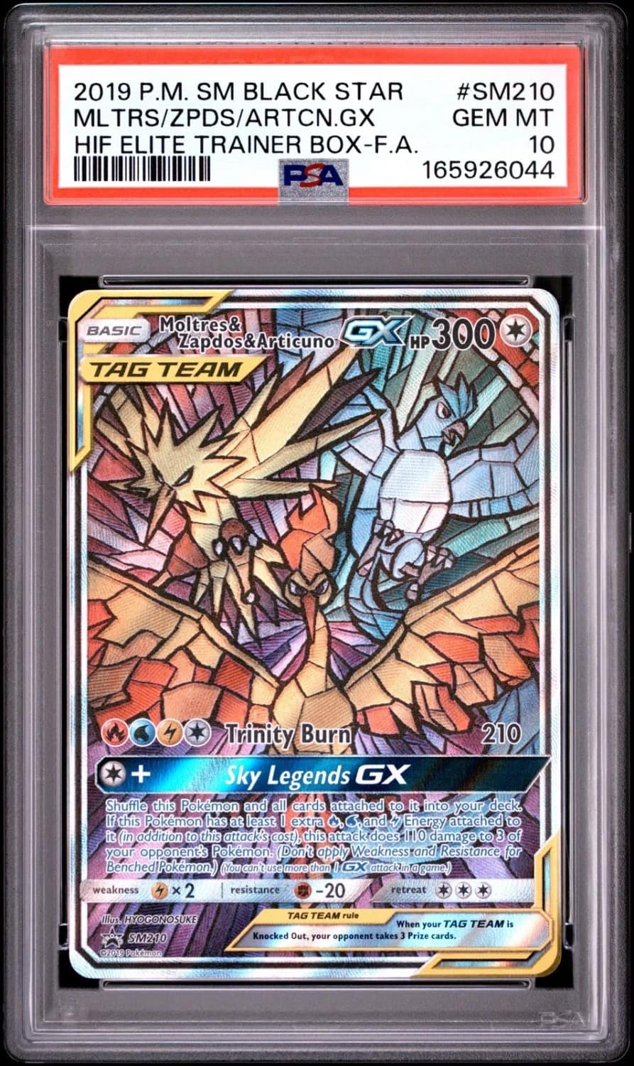 Moltres & Zapdos & Articuno Gx