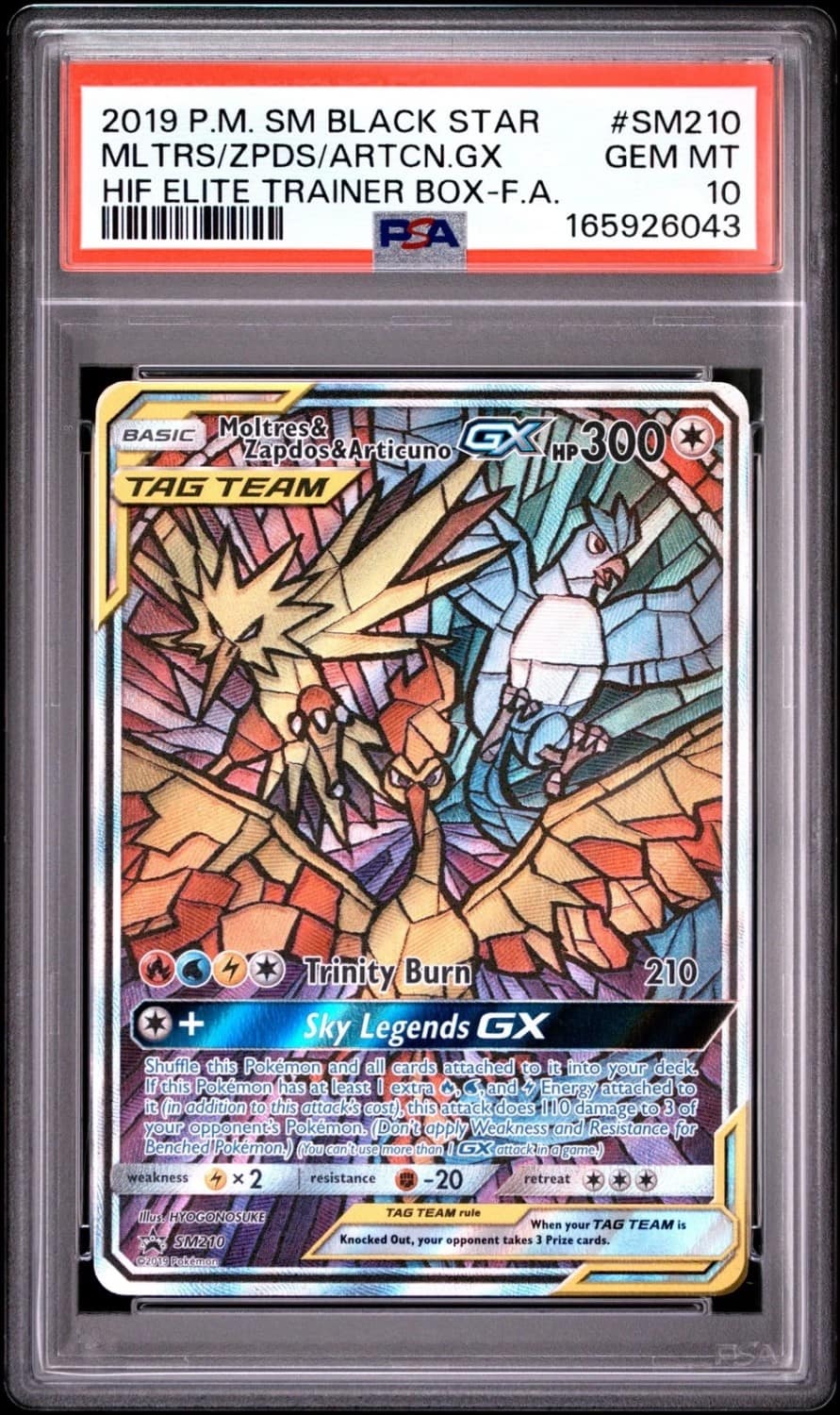 Moltres & Zapdos & Articuno Gx