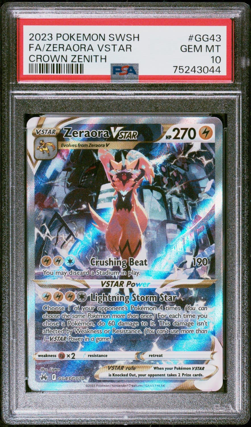 Zeraora Vstar